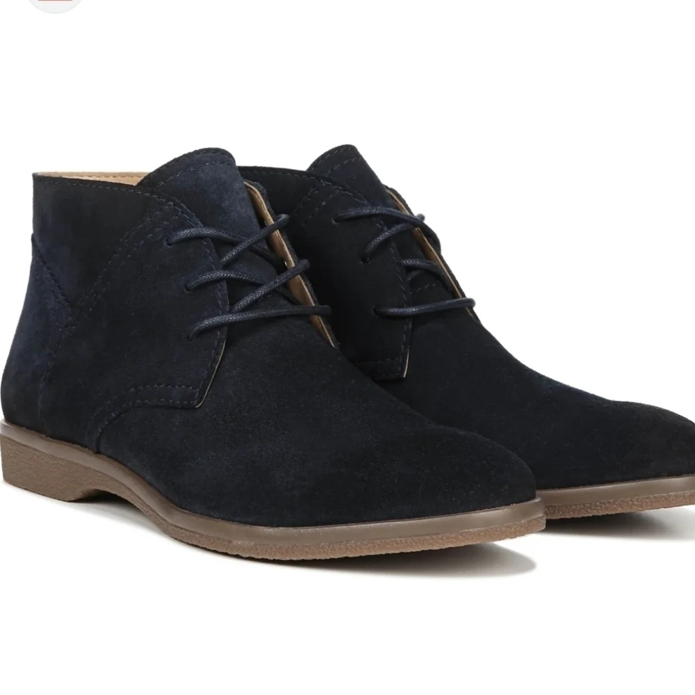 Anthropologie Franco Sarto Women Percy Leather Lace Up shoes Chelsea boots sz 9M